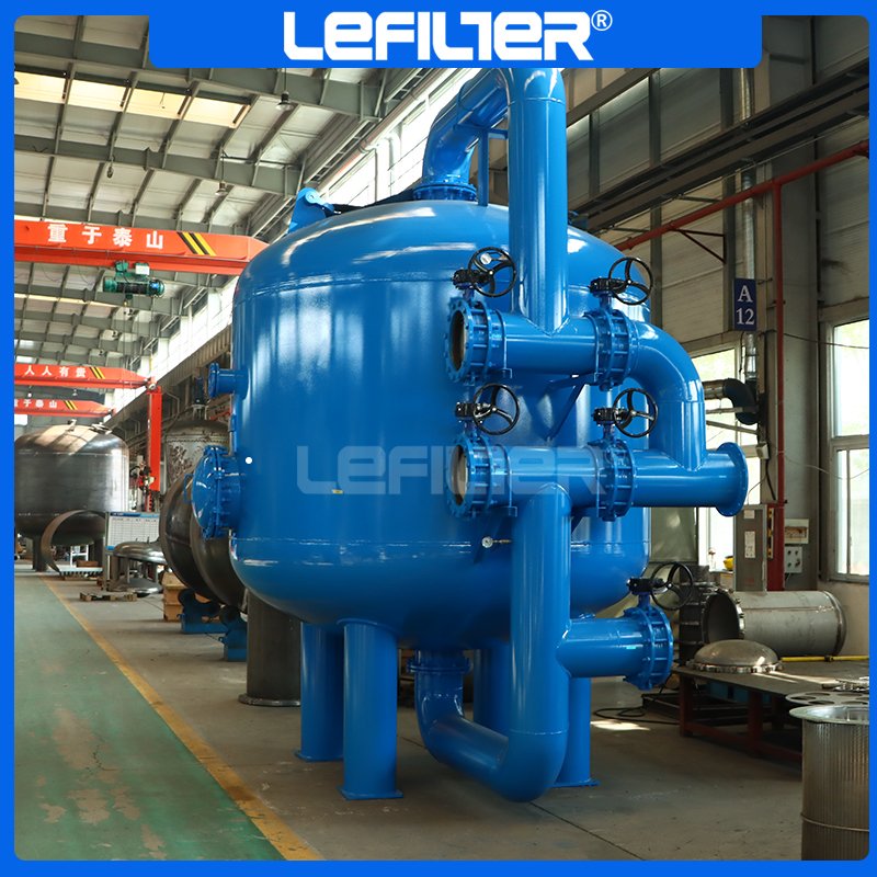 Activated carbon filter Industrial wastewater pre-filtration LEFILTER ...
